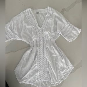 Embroidered Swim Cover up